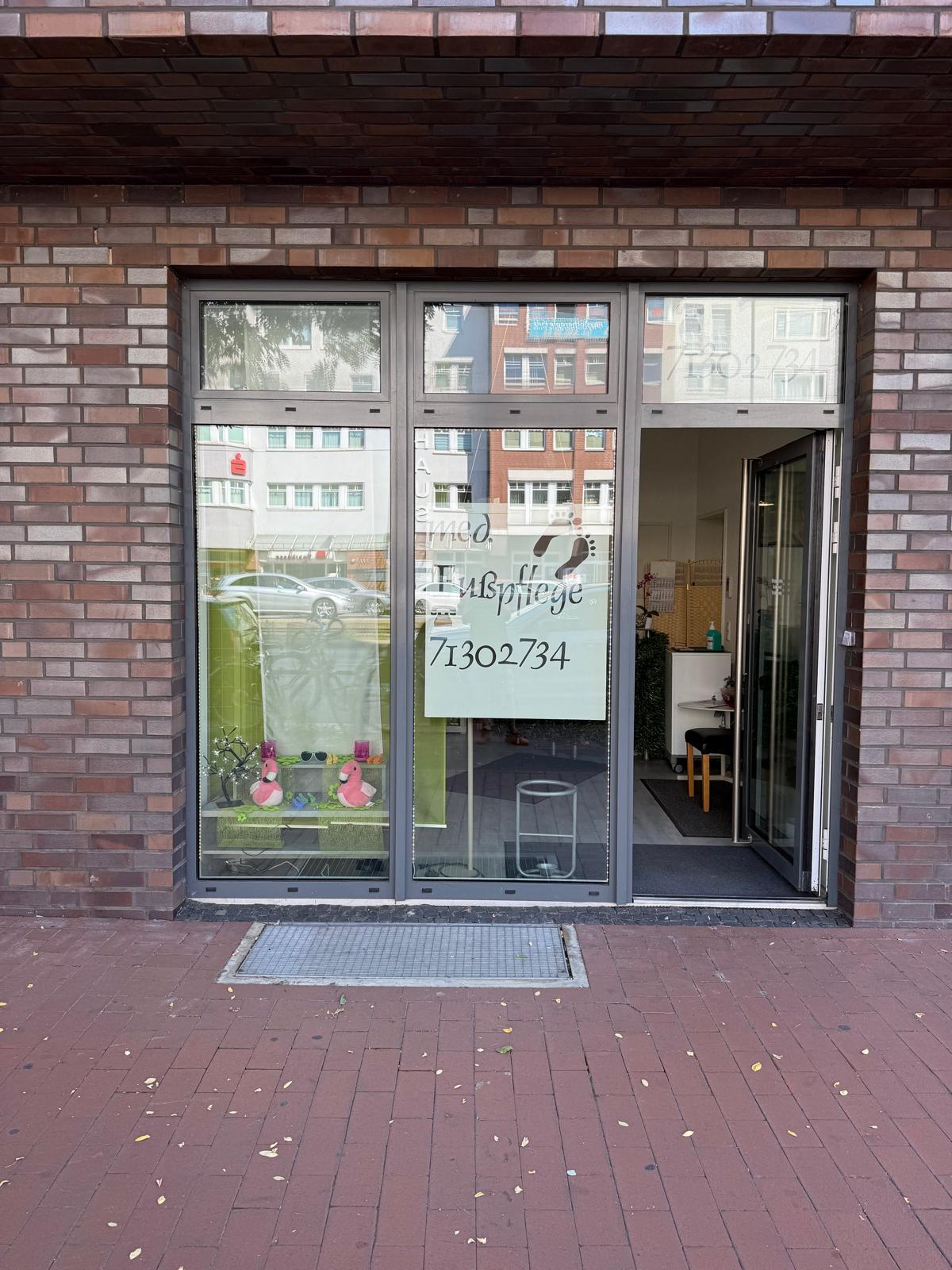 Außenansicht der Podologie Armbrüster in Hannover-Vahrenwald
